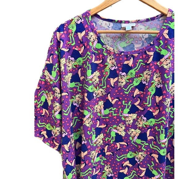 NWT 2XL Disney Tunic Top, LuLaRoe Irma - Miss Piggy - Picture 2 of 4